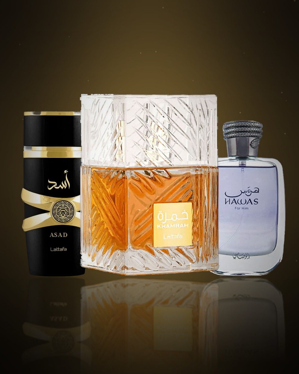 Colección de perfumes árabes originales Brossence